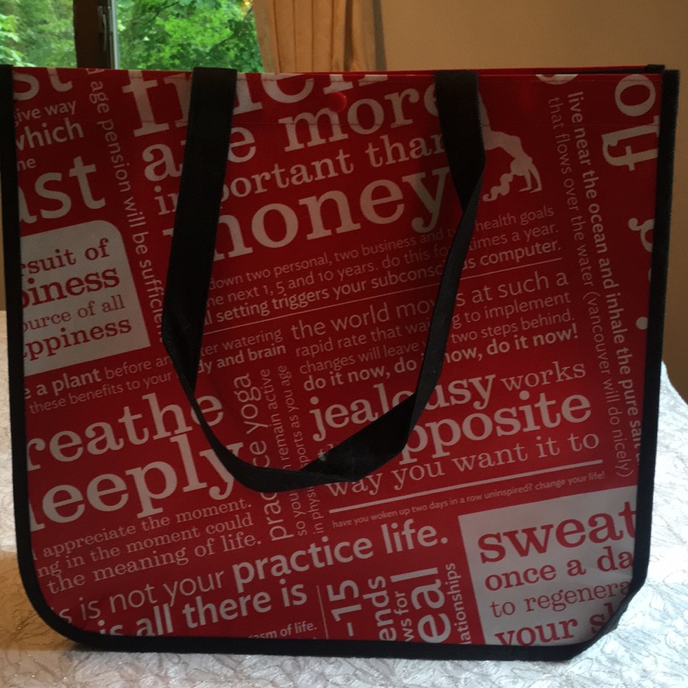 Lululemon big shopping bag!